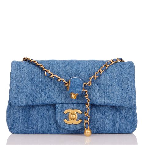 denim chanel mini|Chanel denim mini flap bag.